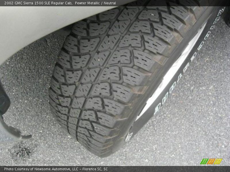 Pewter Metallic / Neutral 2002 GMC Sierra 1500 SLE Regular Cab