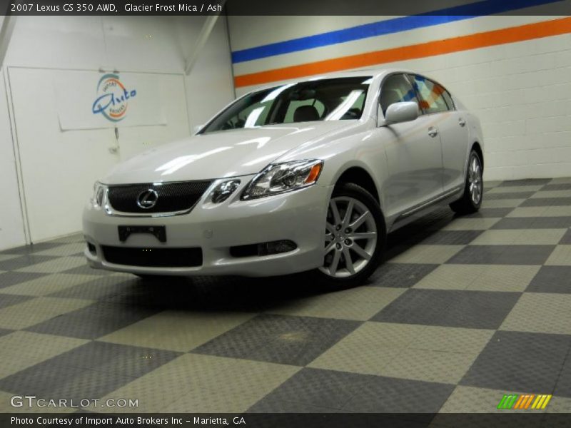Glacier Frost Mica / Ash 2007 Lexus GS 350 AWD