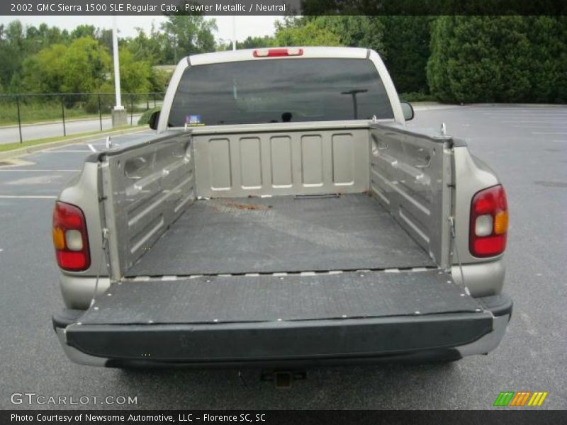 Pewter Metallic / Neutral 2002 GMC Sierra 1500 SLE Regular Cab