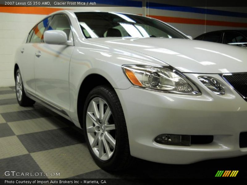 Glacier Frost Mica / Ash 2007 Lexus GS 350 AWD