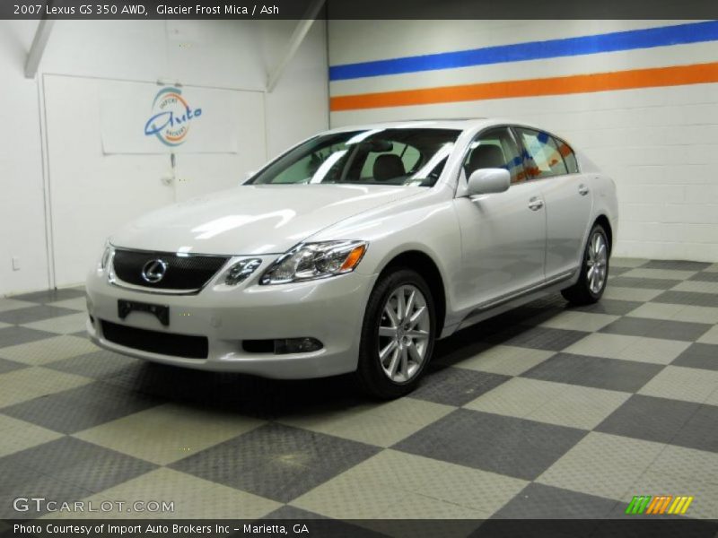 Glacier Frost Mica / Ash 2007 Lexus GS 350 AWD