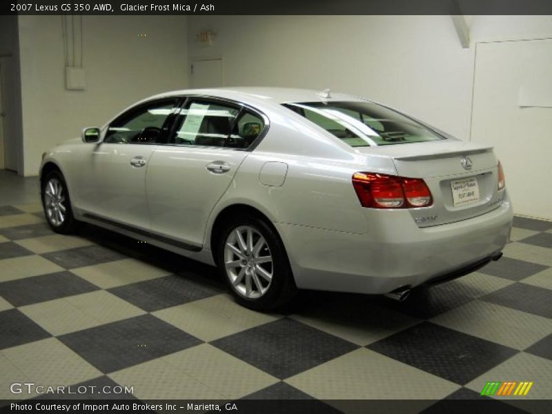 Glacier Frost Mica / Ash 2007 Lexus GS 350 AWD