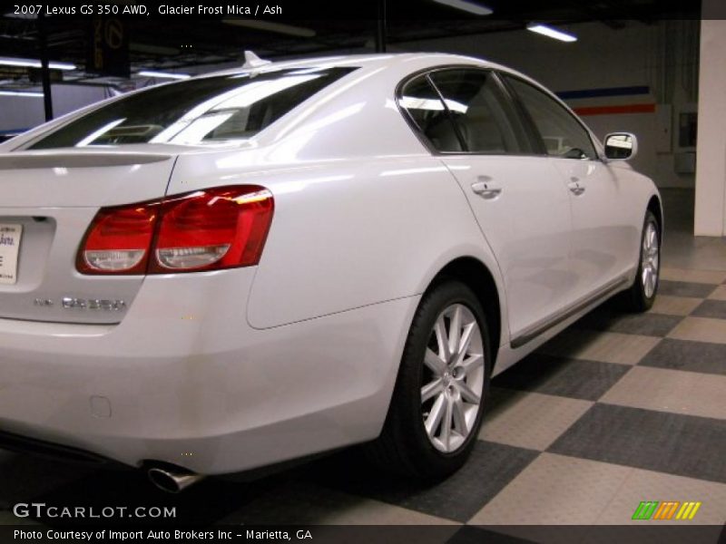 Glacier Frost Mica / Ash 2007 Lexus GS 350 AWD