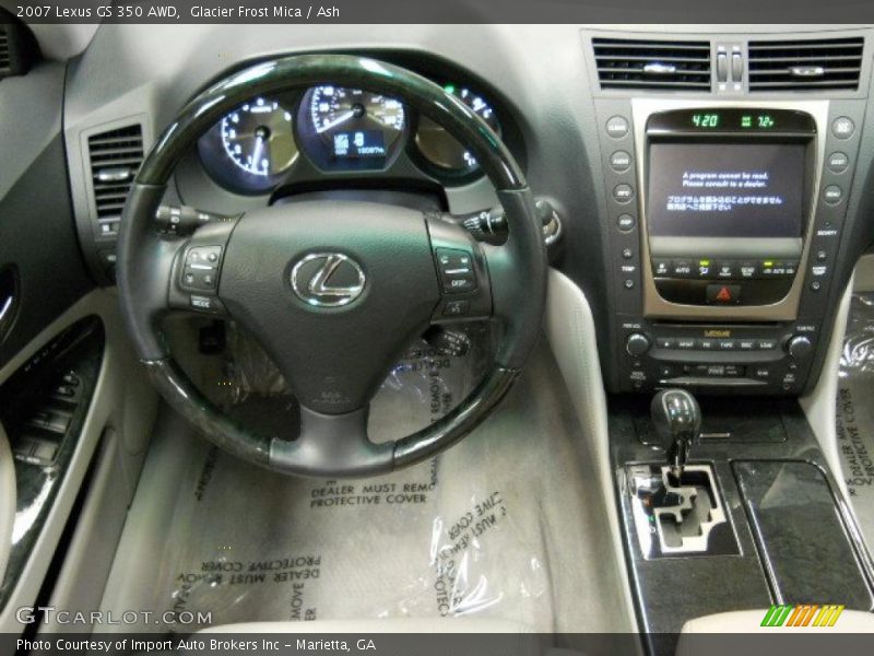 Glacier Frost Mica / Ash 2007 Lexus GS 350 AWD