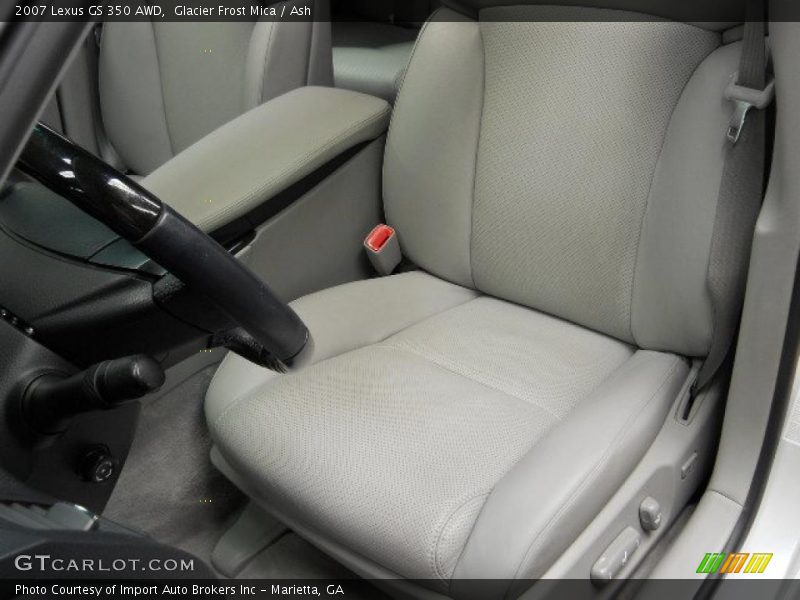 Glacier Frost Mica / Ash 2007 Lexus GS 350 AWD
