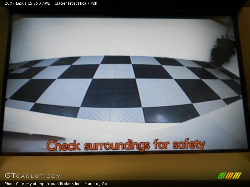 Glacier Frost Mica / Ash 2007 Lexus GS 350 AWD
