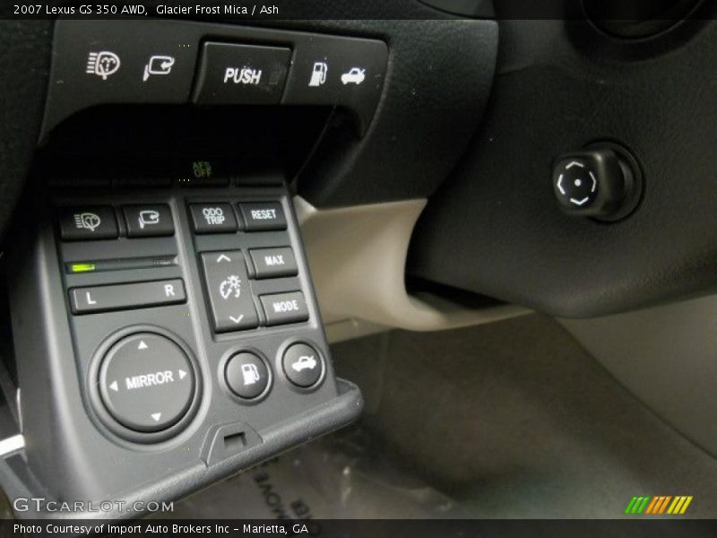 Glacier Frost Mica / Ash 2007 Lexus GS 350 AWD