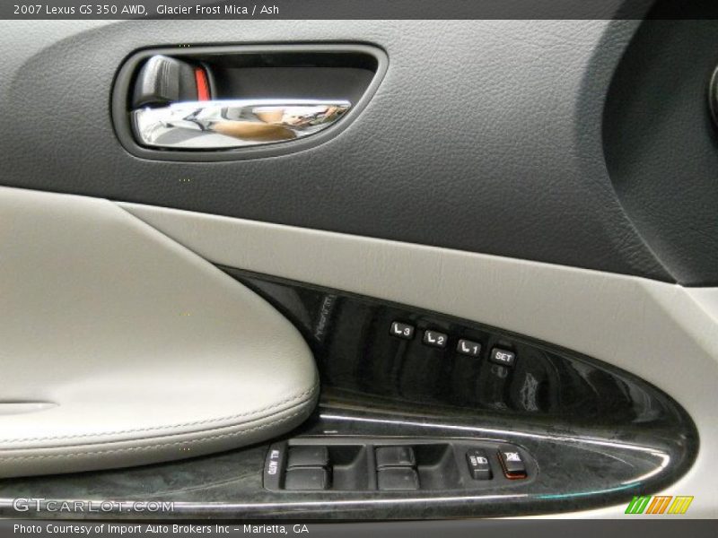 Glacier Frost Mica / Ash 2007 Lexus GS 350 AWD