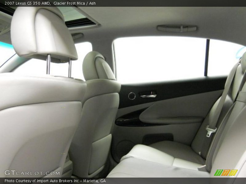 Glacier Frost Mica / Ash 2007 Lexus GS 350 AWD