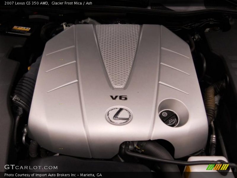Glacier Frost Mica / Ash 2007 Lexus GS 350 AWD