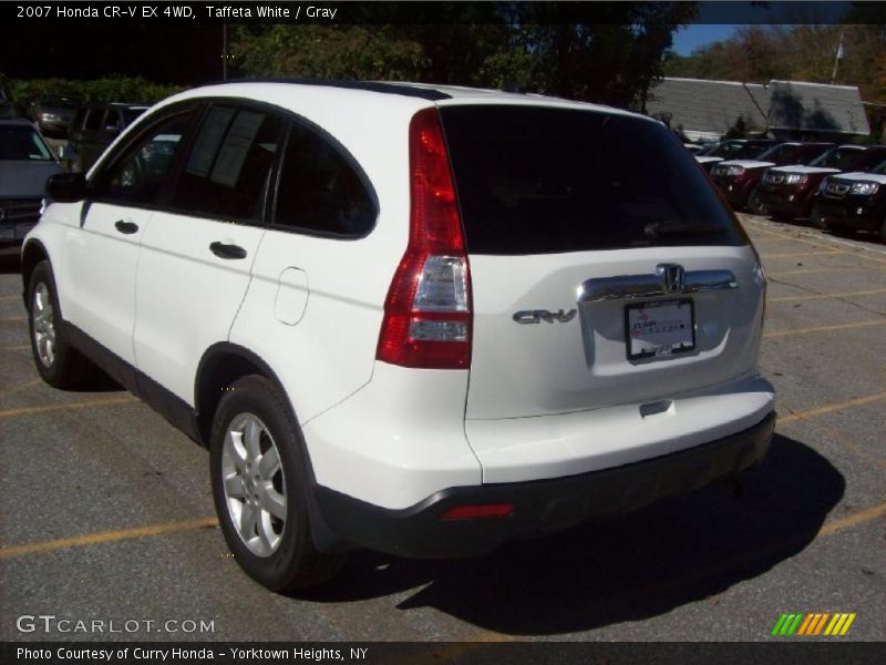 Taffeta White / Gray 2007 Honda CR-V EX 4WD
