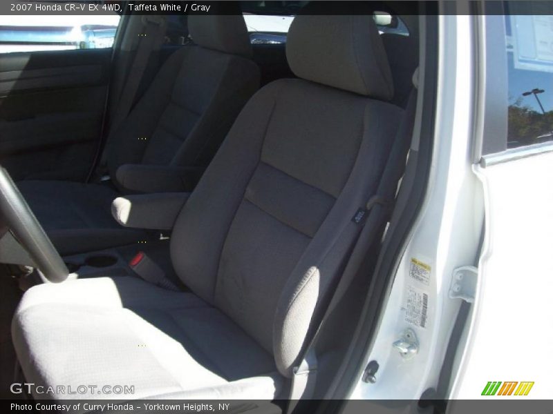 Taffeta White / Gray 2007 Honda CR-V EX 4WD
