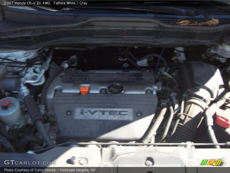 Taffeta White / Gray 2007 Honda CR-V EX 4WD