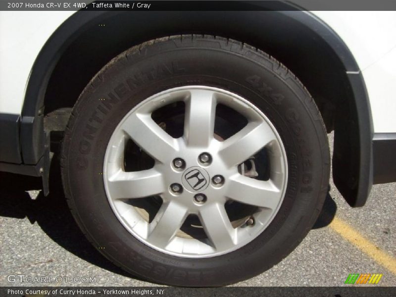 Taffeta White / Gray 2007 Honda CR-V EX 4WD