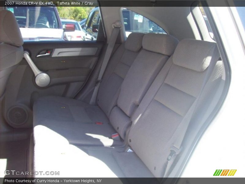 Taffeta White / Gray 2007 Honda CR-V EX 4WD