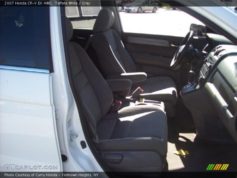 Taffeta White / Gray 2007 Honda CR-V EX 4WD