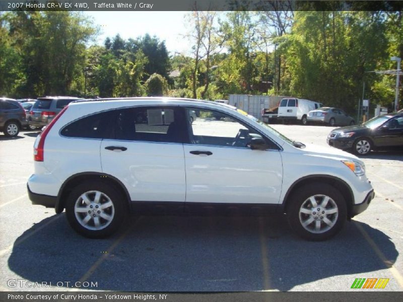 Taffeta White / Gray 2007 Honda CR-V EX 4WD