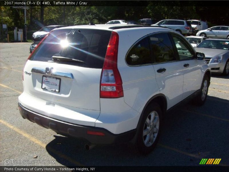Taffeta White / Gray 2007 Honda CR-V EX 4WD