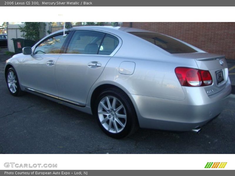 Mercury Silver Metallic / Black 2006 Lexus GS 300