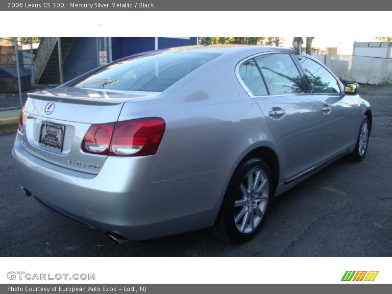 Mercury Silver Metallic / Black 2006 Lexus GS 300