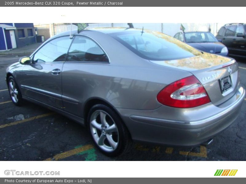 Pewter Metallic / Charcoal 2005 Mercedes-Benz CLK 320 Coupe