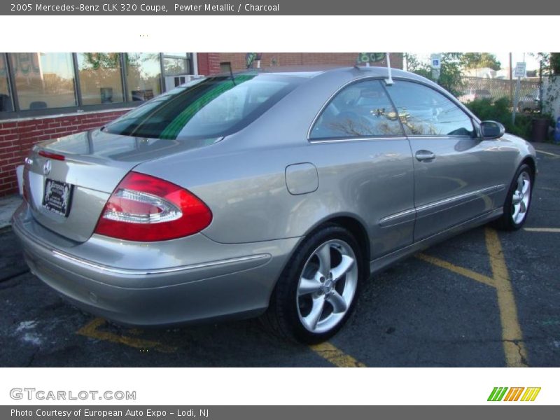 Pewter Metallic / Charcoal 2005 Mercedes-Benz CLK 320 Coupe