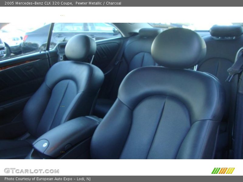 Pewter Metallic / Charcoal 2005 Mercedes-Benz CLK 320 Coupe
