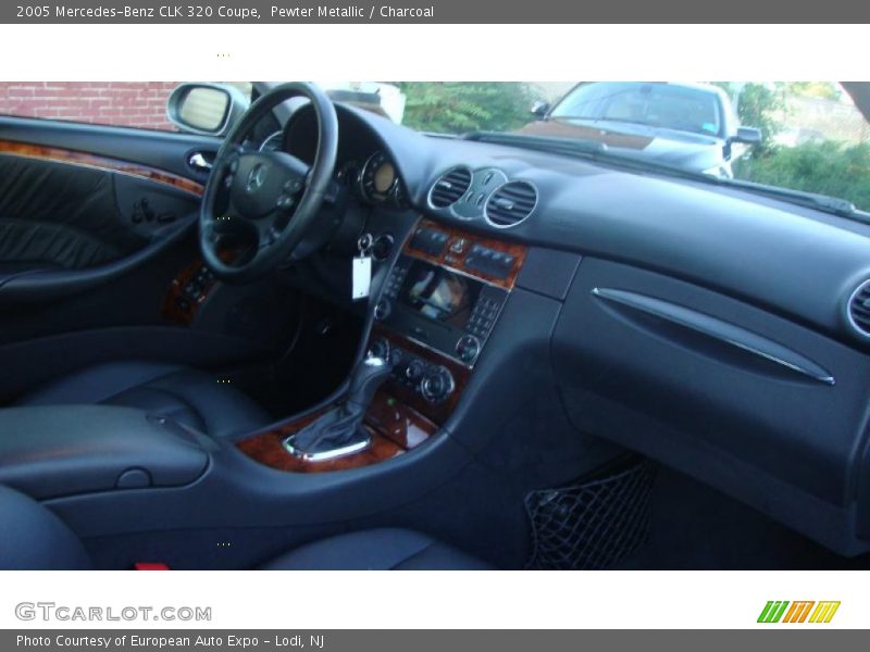 Pewter Metallic / Charcoal 2005 Mercedes-Benz CLK 320 Coupe