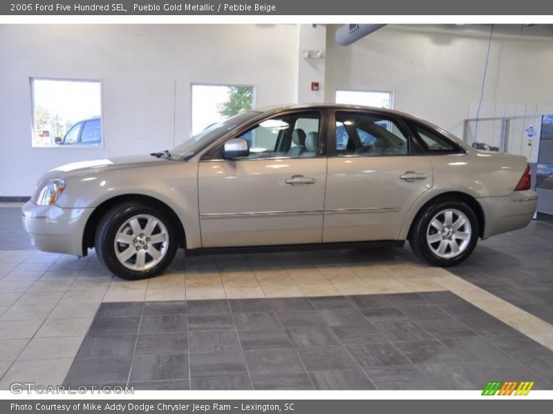 Pueblo Gold Metallic / Pebble Beige 2006 Ford Five Hundred SEL