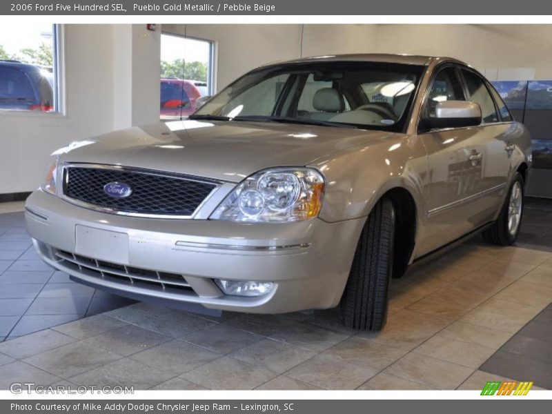 Pueblo Gold Metallic / Pebble Beige 2006 Ford Five Hundred SEL