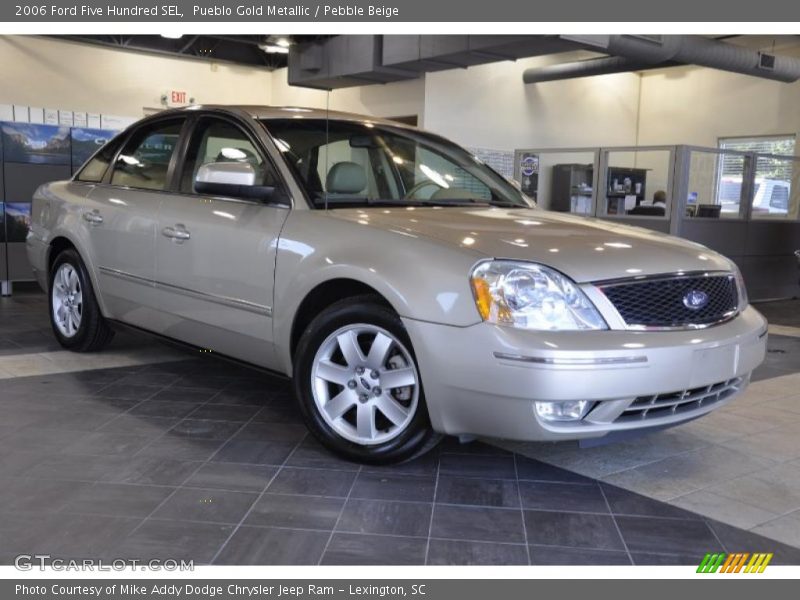 Pueblo Gold Metallic / Pebble Beige 2006 Ford Five Hundred SEL