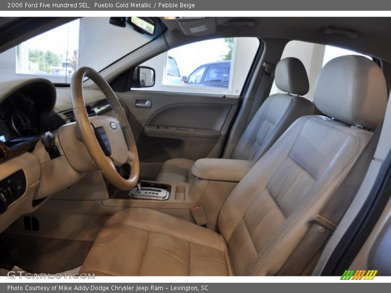 Pueblo Gold Metallic / Pebble Beige 2006 Ford Five Hundred SEL