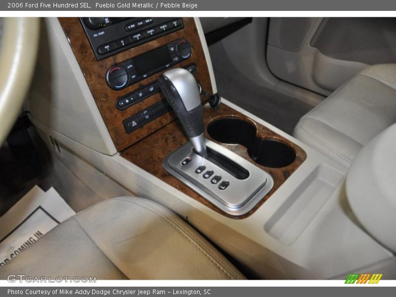 Pueblo Gold Metallic / Pebble Beige 2006 Ford Five Hundred SEL