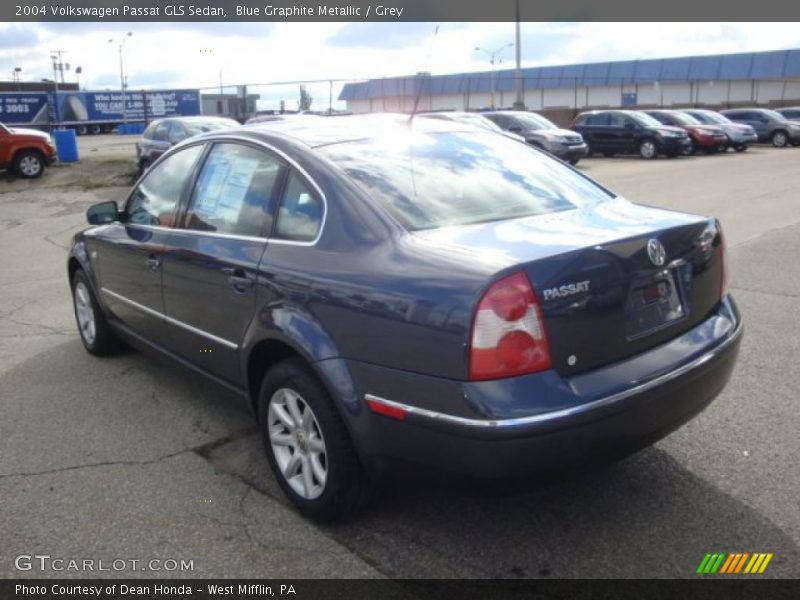 Blue Graphite Metallic / Grey 2004 Volkswagen Passat GLS Sedan