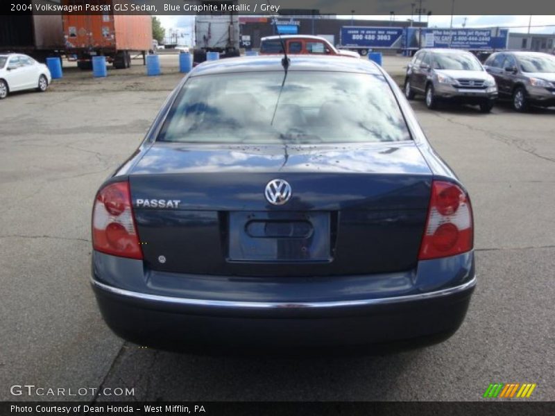 Blue Graphite Metallic / Grey 2004 Volkswagen Passat GLS Sedan