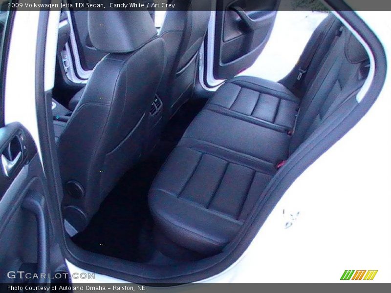Candy White / Art Grey 2009 Volkswagen Jetta TDI Sedan
