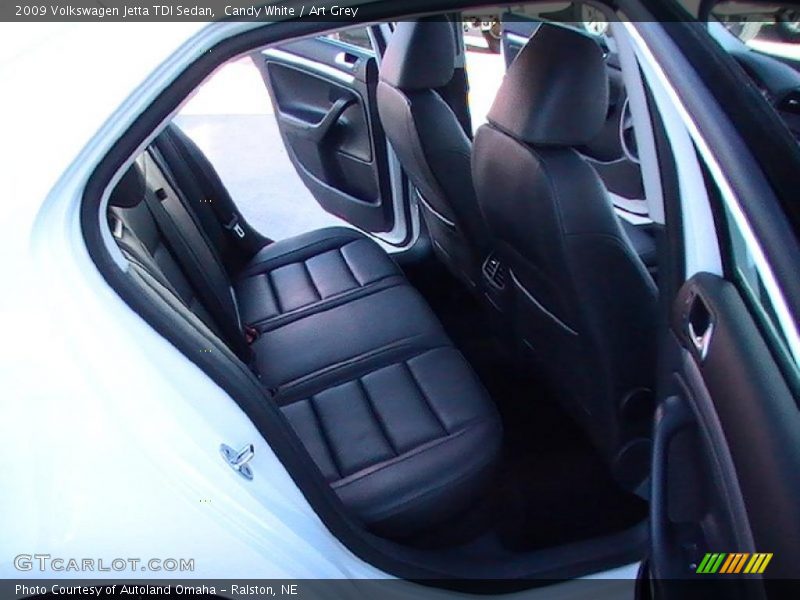 Candy White / Art Grey 2009 Volkswagen Jetta TDI Sedan