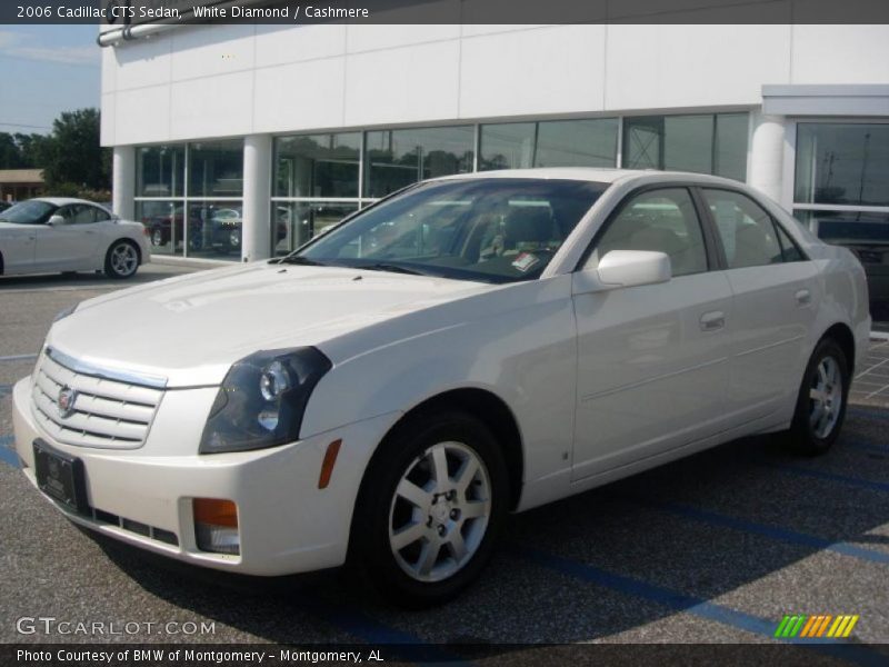White Diamond / Cashmere 2006 Cadillac CTS Sedan