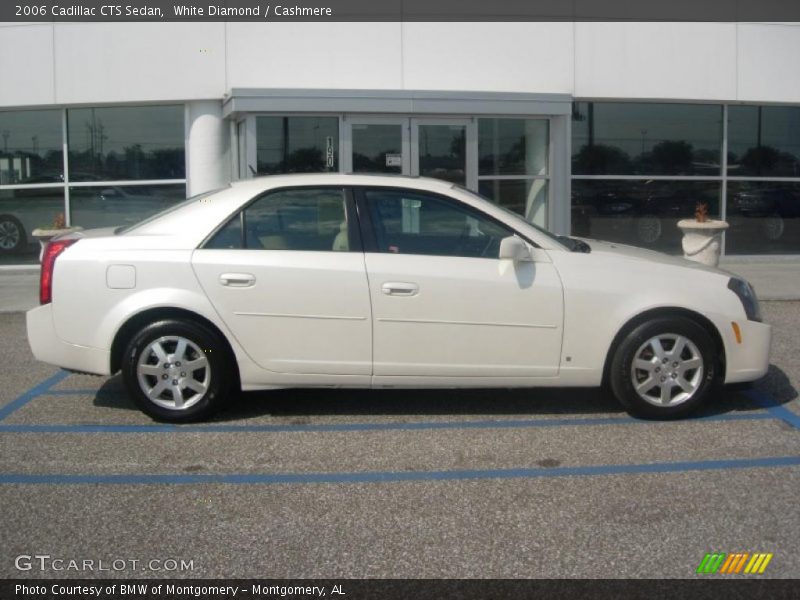 White Diamond / Cashmere 2006 Cadillac CTS Sedan