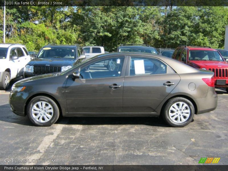 Bronze / Stone 2010 Kia Forte EX