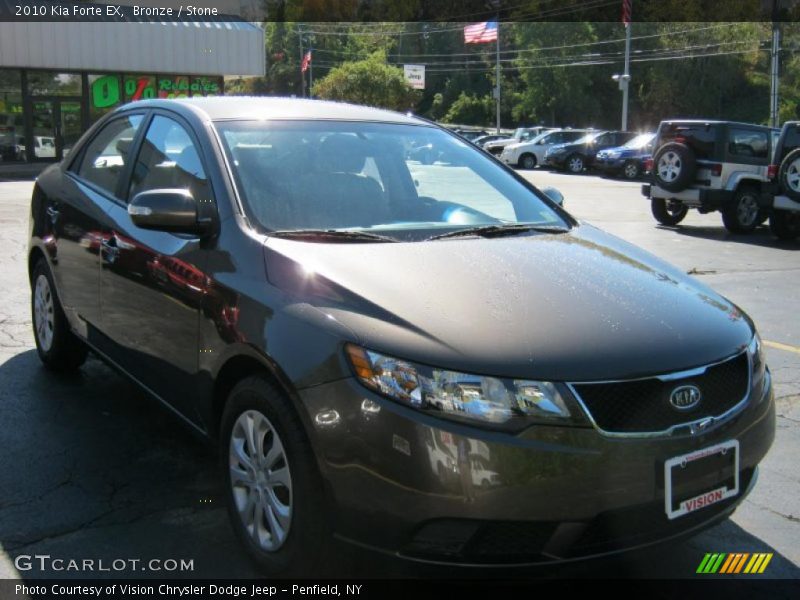 Bronze / Stone 2010 Kia Forte EX