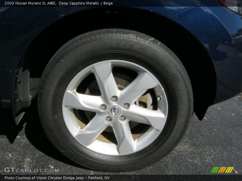  2009 Murano SL AWD Wheel