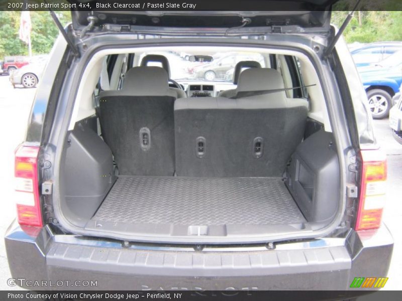Black Clearcoat / Pastel Slate Gray 2007 Jeep Patriot Sport 4x4