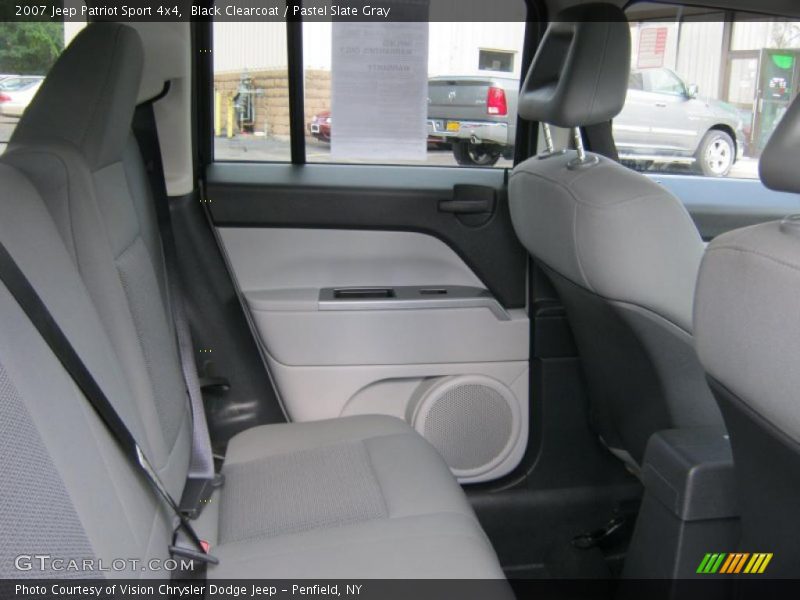 Black Clearcoat / Pastel Slate Gray 2007 Jeep Patriot Sport 4x4