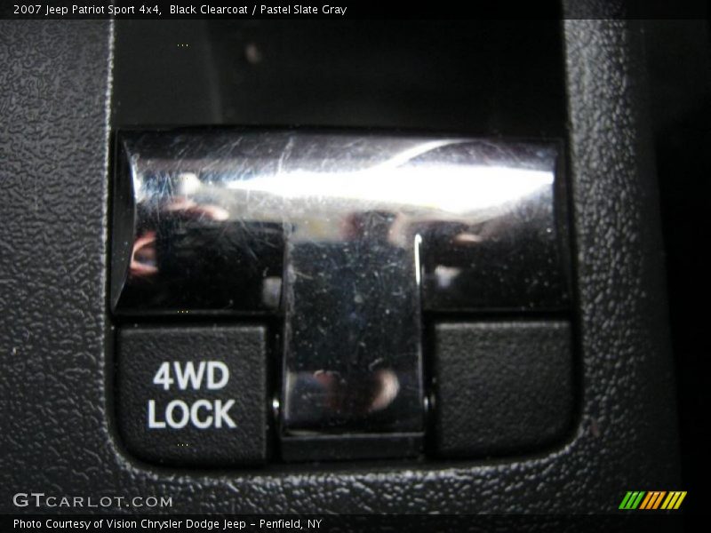 Black Clearcoat / Pastel Slate Gray 2007 Jeep Patriot Sport 4x4