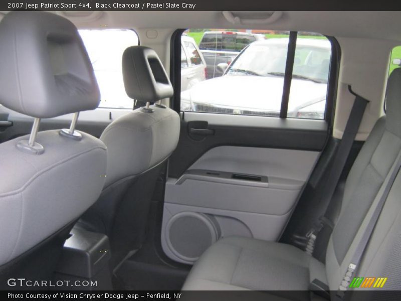 Black Clearcoat / Pastel Slate Gray 2007 Jeep Patriot Sport 4x4