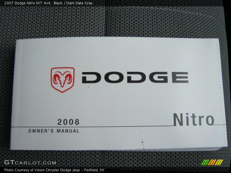 Black / Dark Slate Gray 2007 Dodge Nitro SXT 4x4
