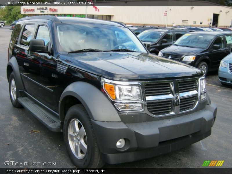 Black / Dark Slate Gray 2007 Dodge Nitro SXT 4x4
