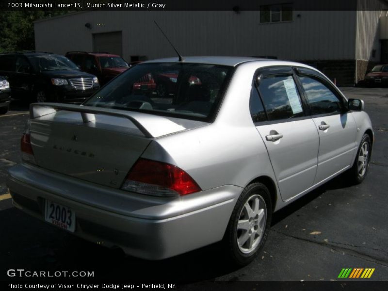 Munich Silver Metallic / Gray 2003 Mitsubishi Lancer LS