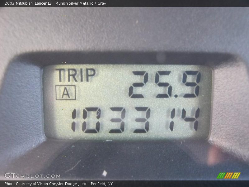 Munich Silver Metallic / Gray 2003 Mitsubishi Lancer LS